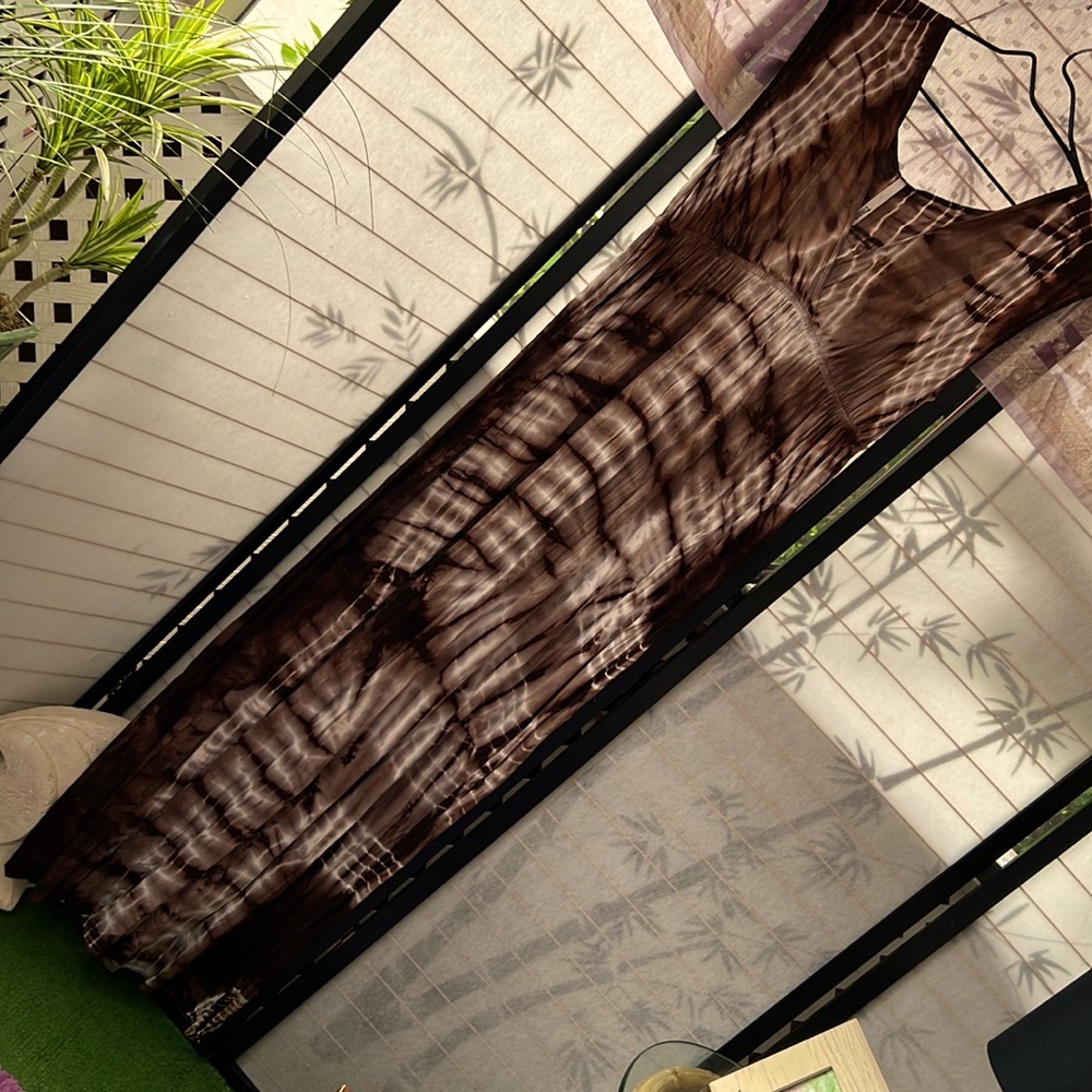 Woman’s Long Tie-dye Maxi Dress